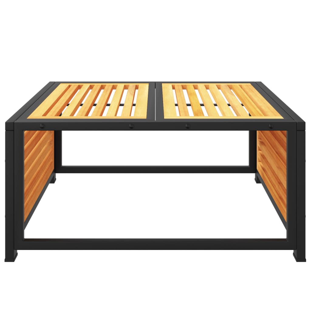 Tuintafel 68x68x30 cm massief acaciahout is nu te koop bij PeponiXL, paradijselijk wonen!