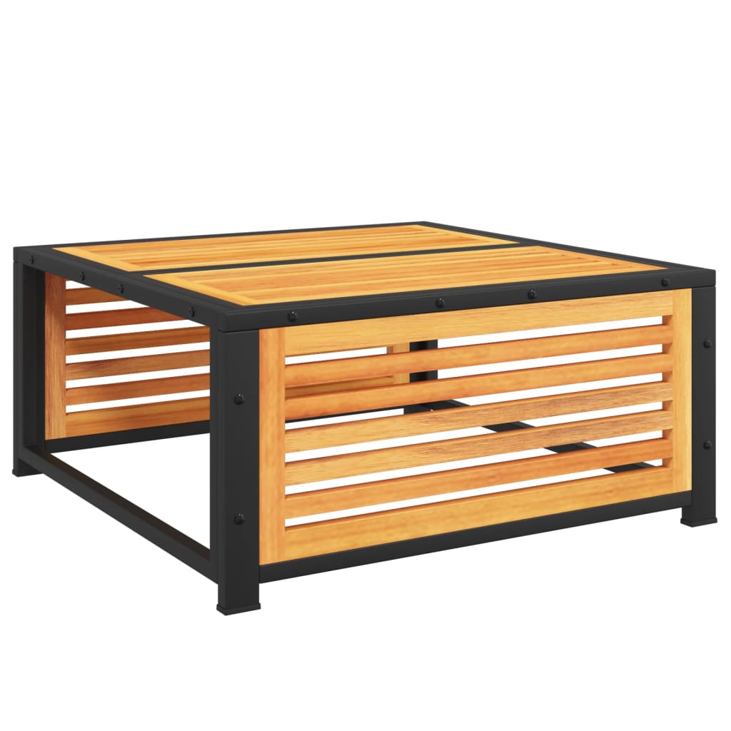 Tuintafel 68x68x30 cm massief acaciahout is nu te koop bij PeponiXL, paradijselijk wonen!