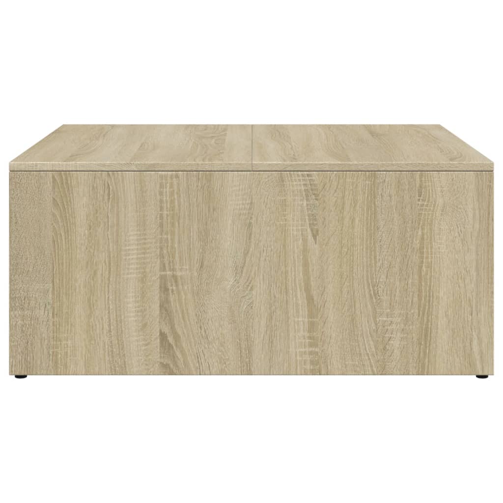 2-delige Salontafelset bewerkt hout en metaal sonoma eikenkleur is nu te koop bij PeponiXL, paradijselijk wonen!