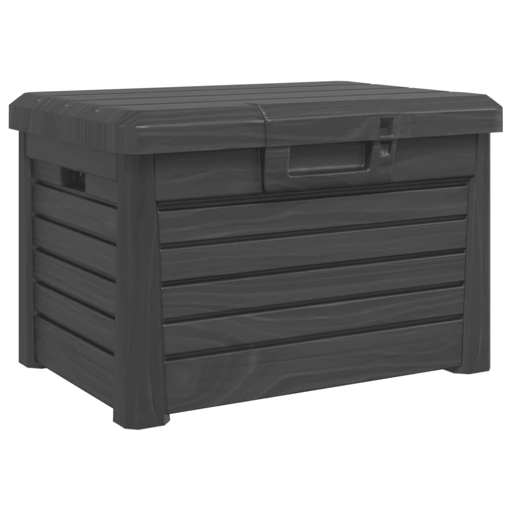 Kussenbox 73x50,5x46,5 cm polypropeen antracietkleurig is nu te koop bij PeponiXL, paradijselijk wonen!