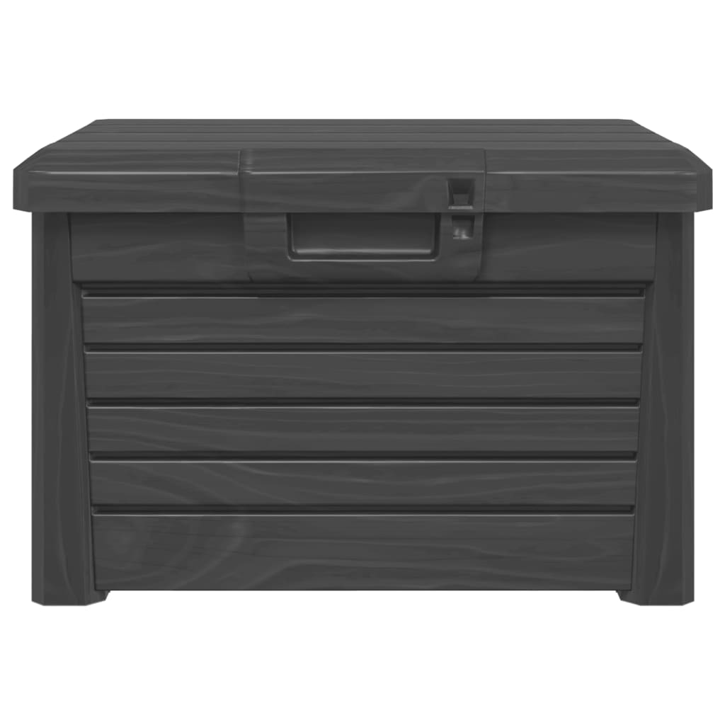 Kussenbox 73x50,5x46,5 cm polypropeen antracietkleurig is nu te koop bij PeponiXL, paradijselijk wonen!