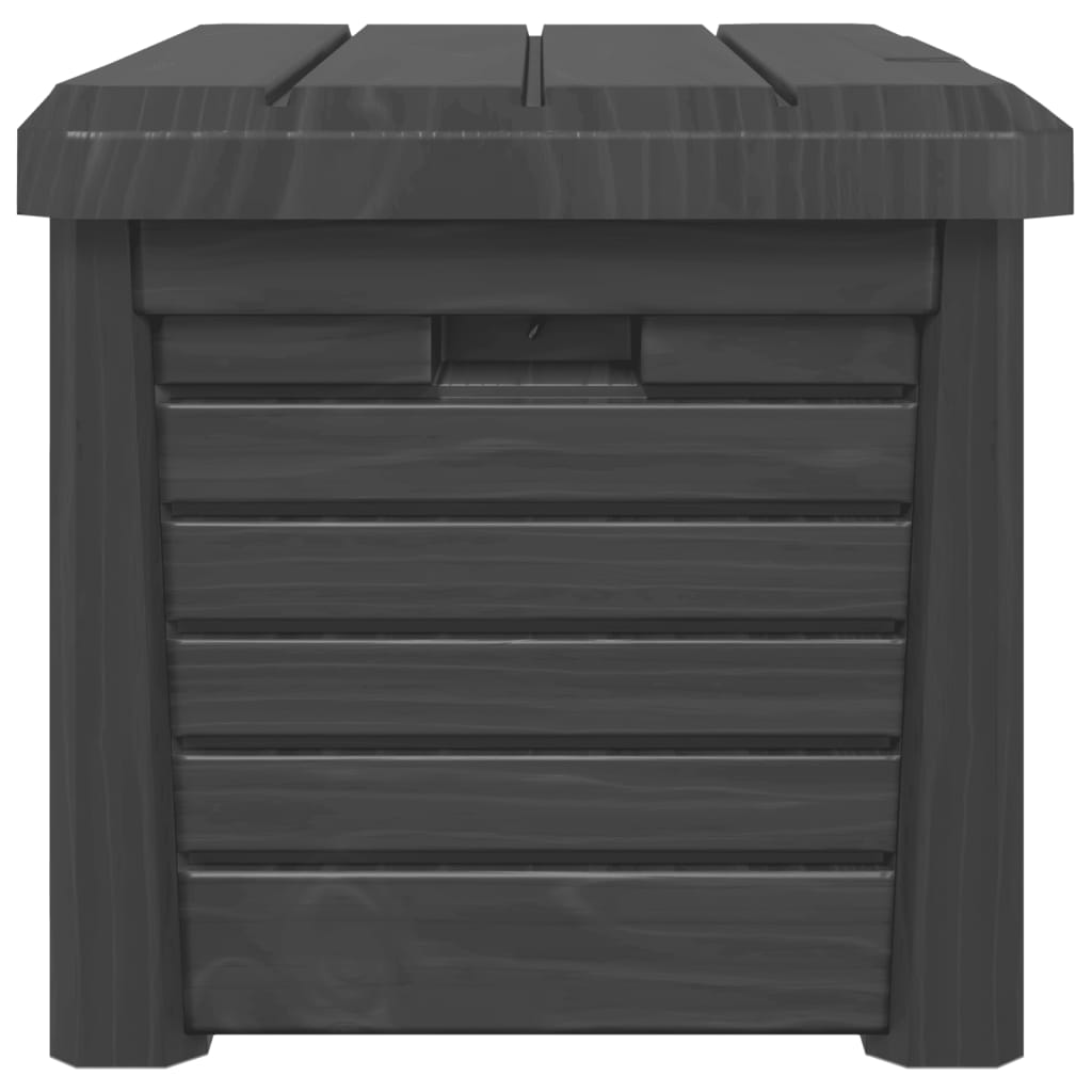 Kussenbox 73x50,5x46,5 cm polypropeen antracietkleurig is nu te koop bij PeponiXL, paradijselijk wonen!