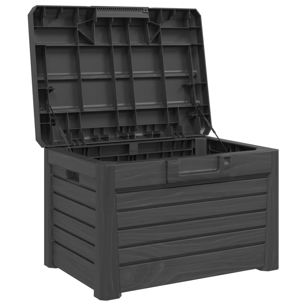 Kussenbox 73x50,5x46,5 cm polypropeen antracietkleurig is nu te koop bij PeponiXL, paradijselijk wonen!