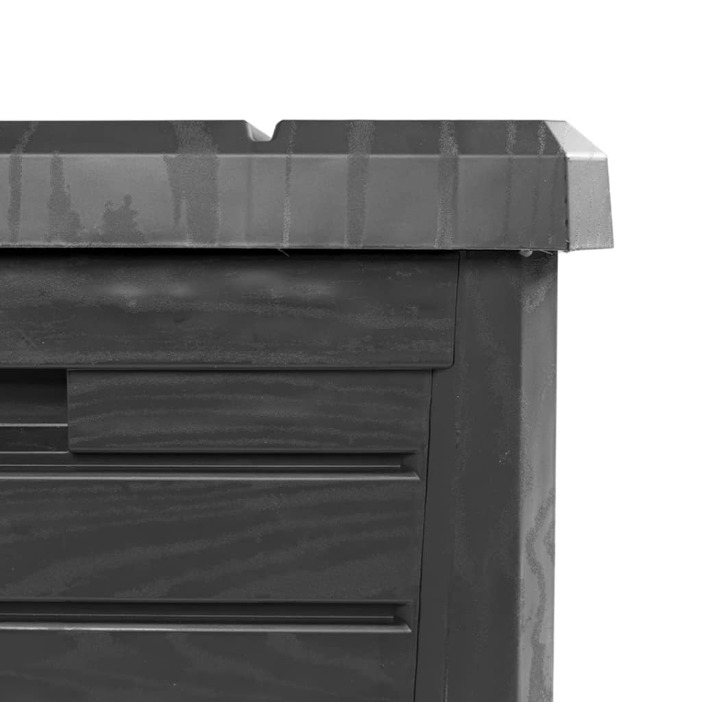 Kussenbox 73x50,5x46,5 cm polypropeen antracietkleurig is nu te koop bij PeponiXL, paradijselijk wonen!