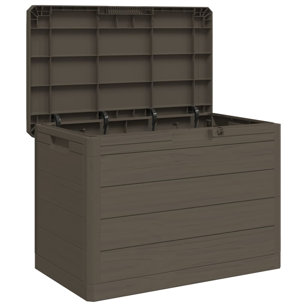 Kussenbox 77,5x44,5x53 cm polypropeen bruin is nu te koop bij PeponiXL, paradijselijk wonen!