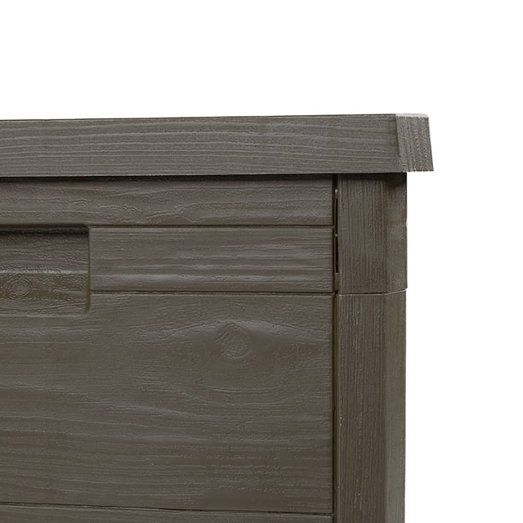 Kussenbox 77,5x44,5x53 cm polypropeen bruin is nu te koop bij PeponiXL, paradijselijk wonen!