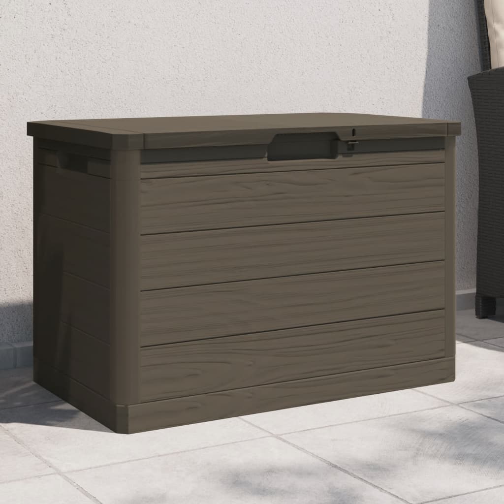 Kussenbox 77,5x44,5x53 cm polypropeen bruin is nu te koop bij PeponiXL, paradijselijk wonen!