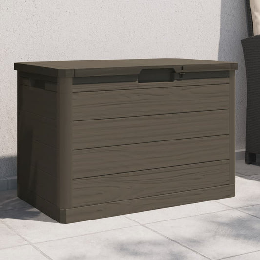 Kussenbox 77,5x44,5x53 cm polypropeen bruin is nu te koop bij PeponiXL, paradijselijk wonen!