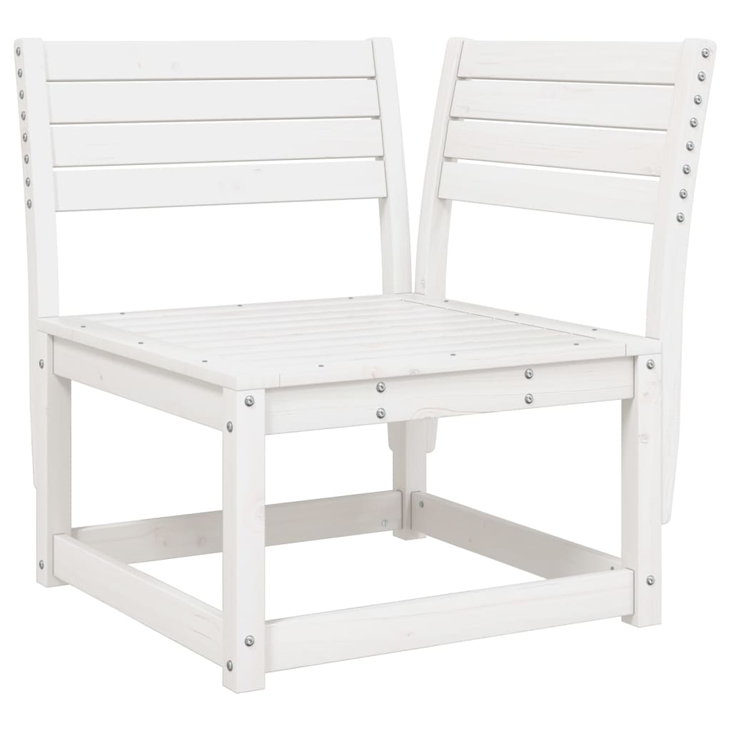 4-delige Loungeset massief grenenhout wit is nu te koop bij PeponiXL, paradijselijk wonen!