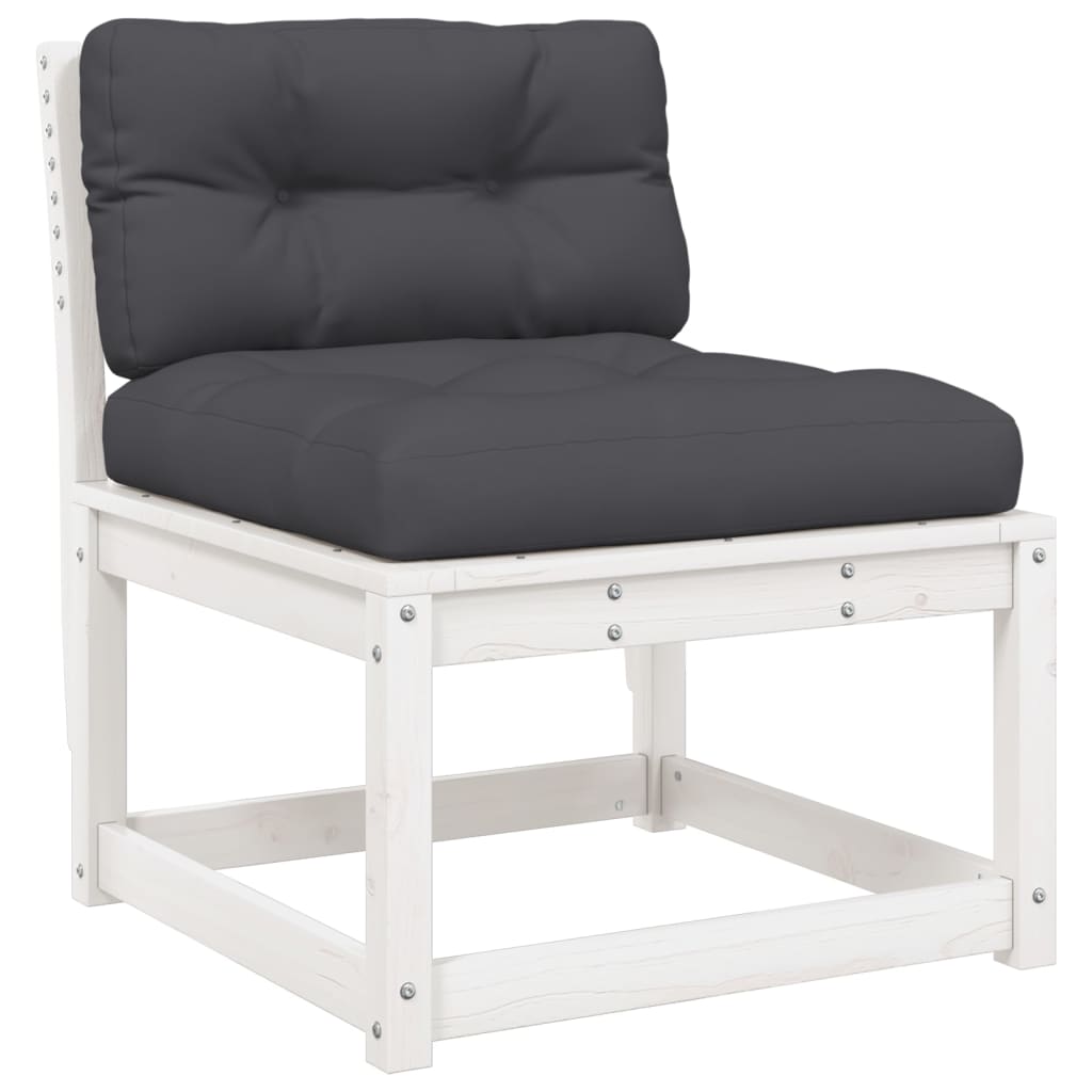 4-delige Loungeset met kussens massief grenenhout is nu te koop bij PeponiXL, paradijselijk wonen!