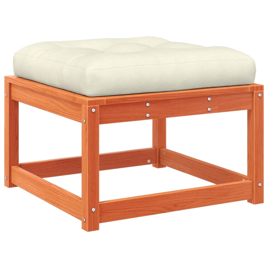 5-delige Loungeset met kussens massief grenenhout wasbruin is nu te koop bij PeponiXL, paradijselijk wonen!