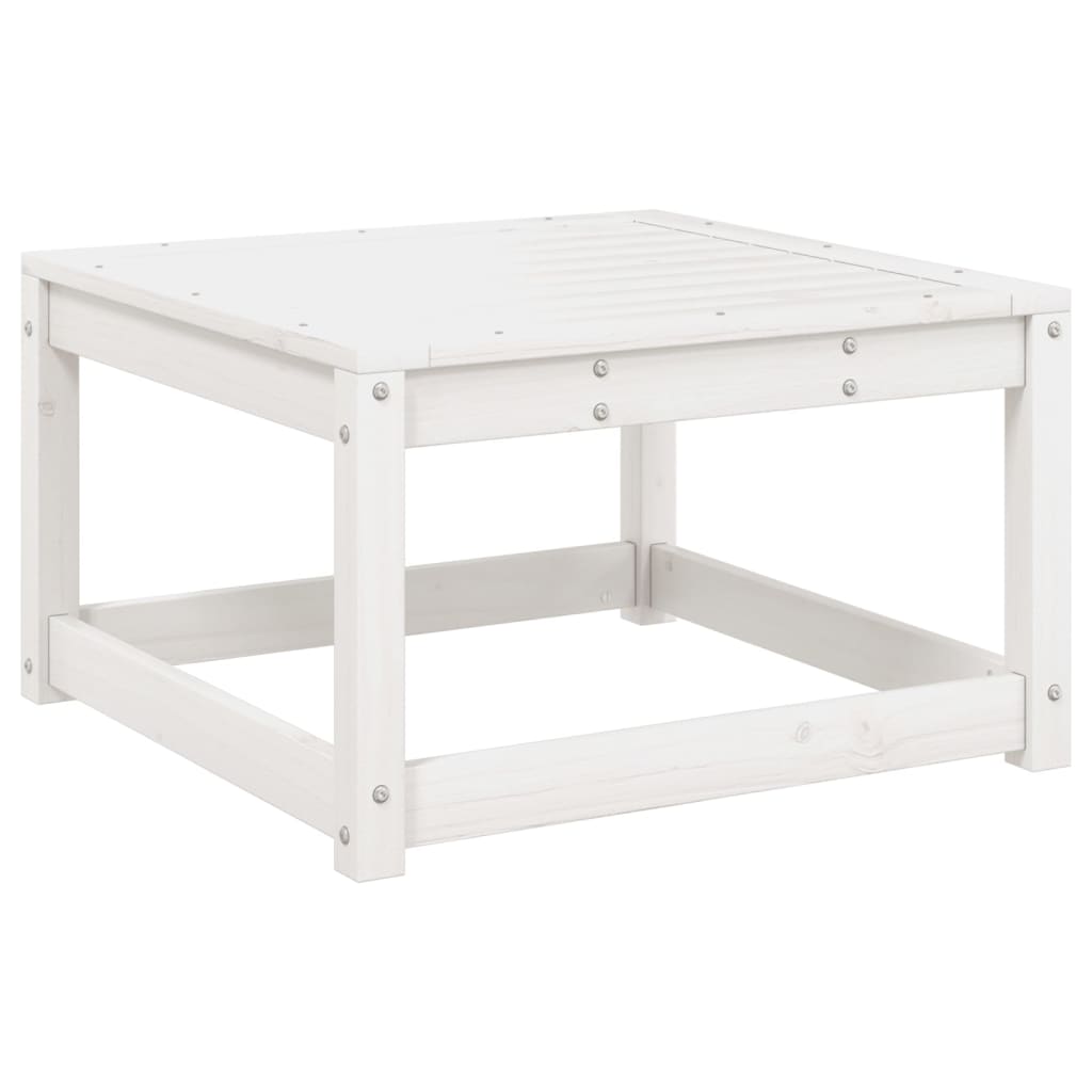 7-delige Loungeset massief grenenhout wit is nu te koop bij PeponiXL, paradijselijk wonen!