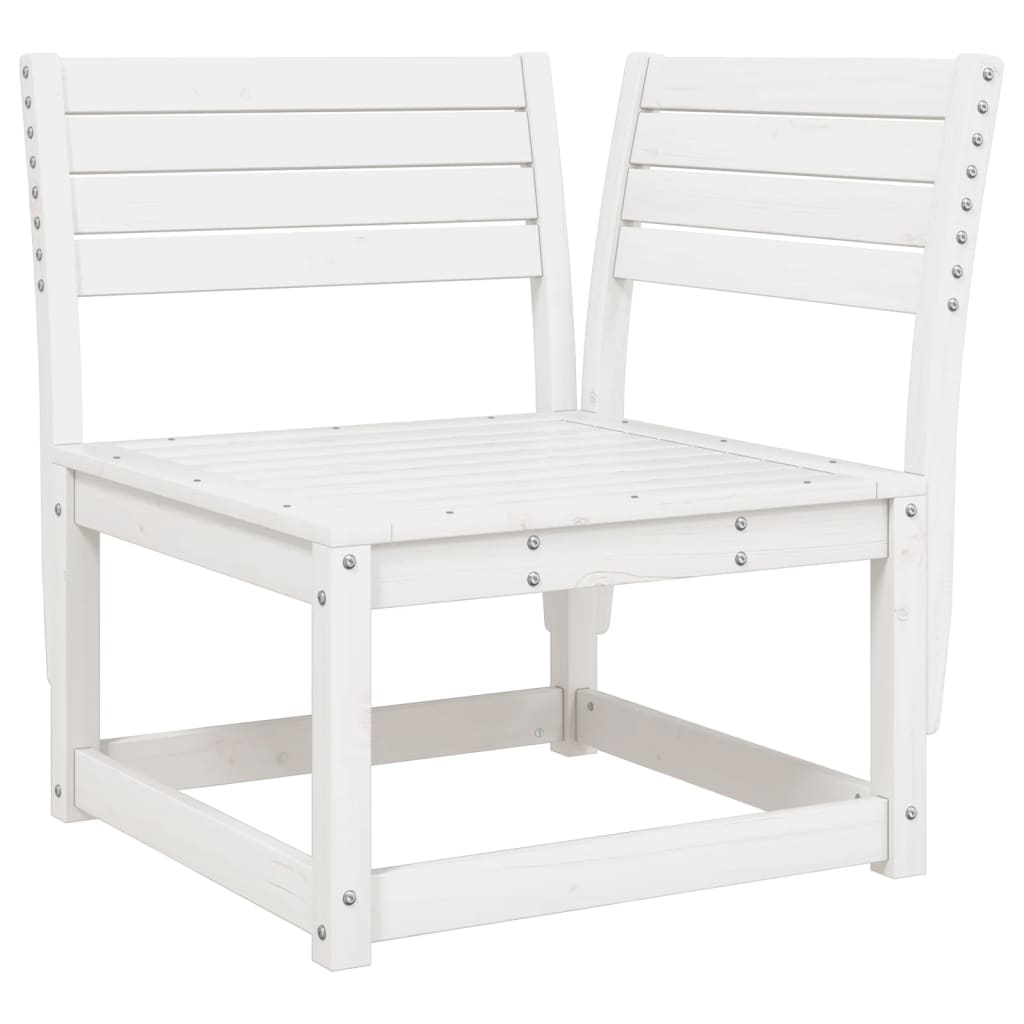 6-delige Loungeset massief grenenhout wit is nu te koop bij PeponiXL, paradijselijk wonen!