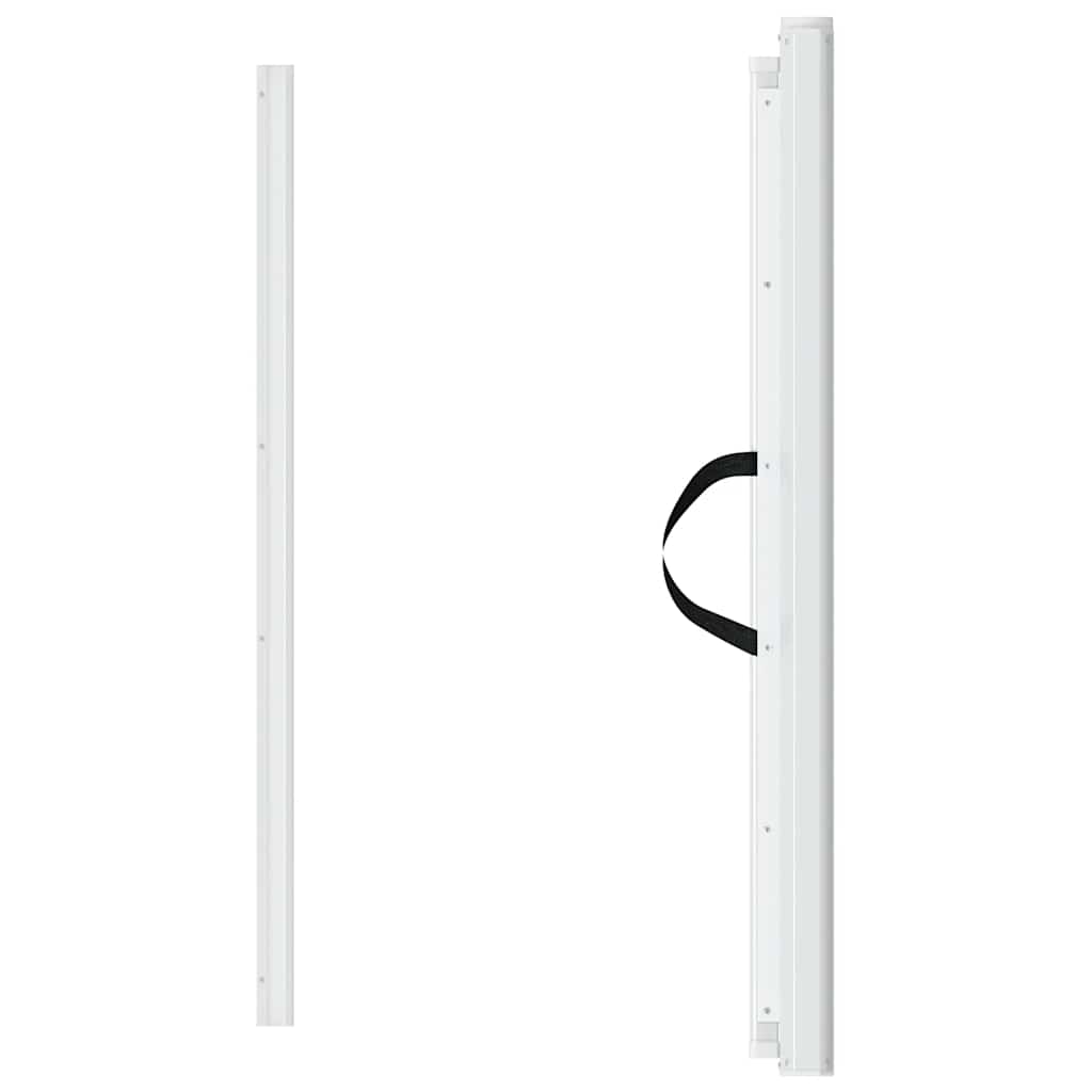 Huisdierenhek uittrekbaar 102,5x125 cm wit is nu te koop bij PeponiXL, paradijselijk wonen!