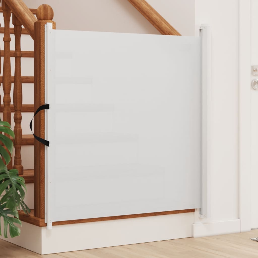 Huisdierenhek uittrekbaar 117,5x125 cm wit Huisdierenhek uittrekbaar 117,5x125 cm wit