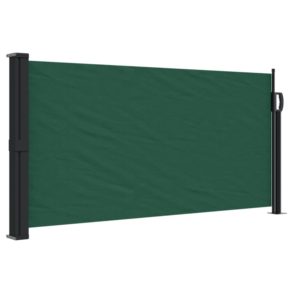 Windscherm uittrekbaar 100x300 cm donkergroen is nu te koop bij PeponiXL, paradijselijk wonen!