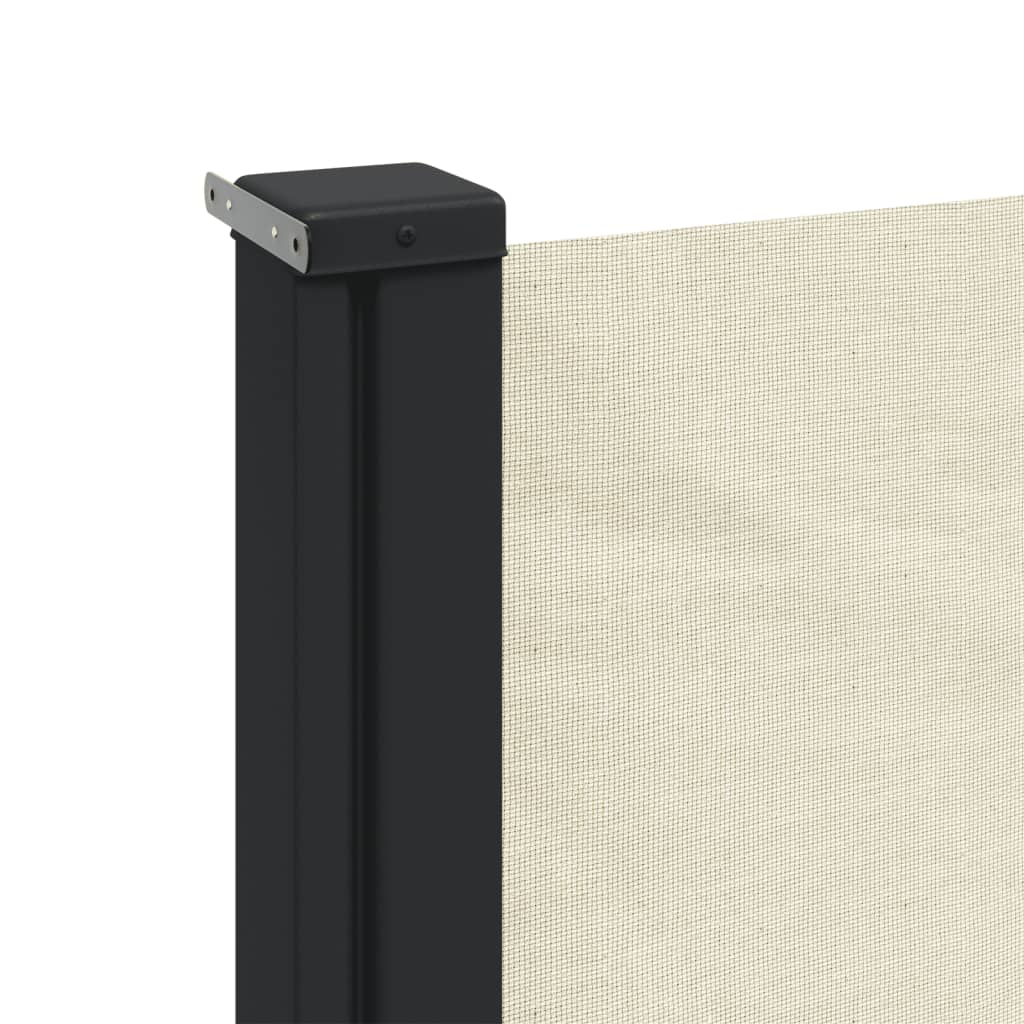 Windscherm uittrekbaar 117x300 cm crèmekleurig is nu te koop bij PeponiXL, paradijselijk wonen!