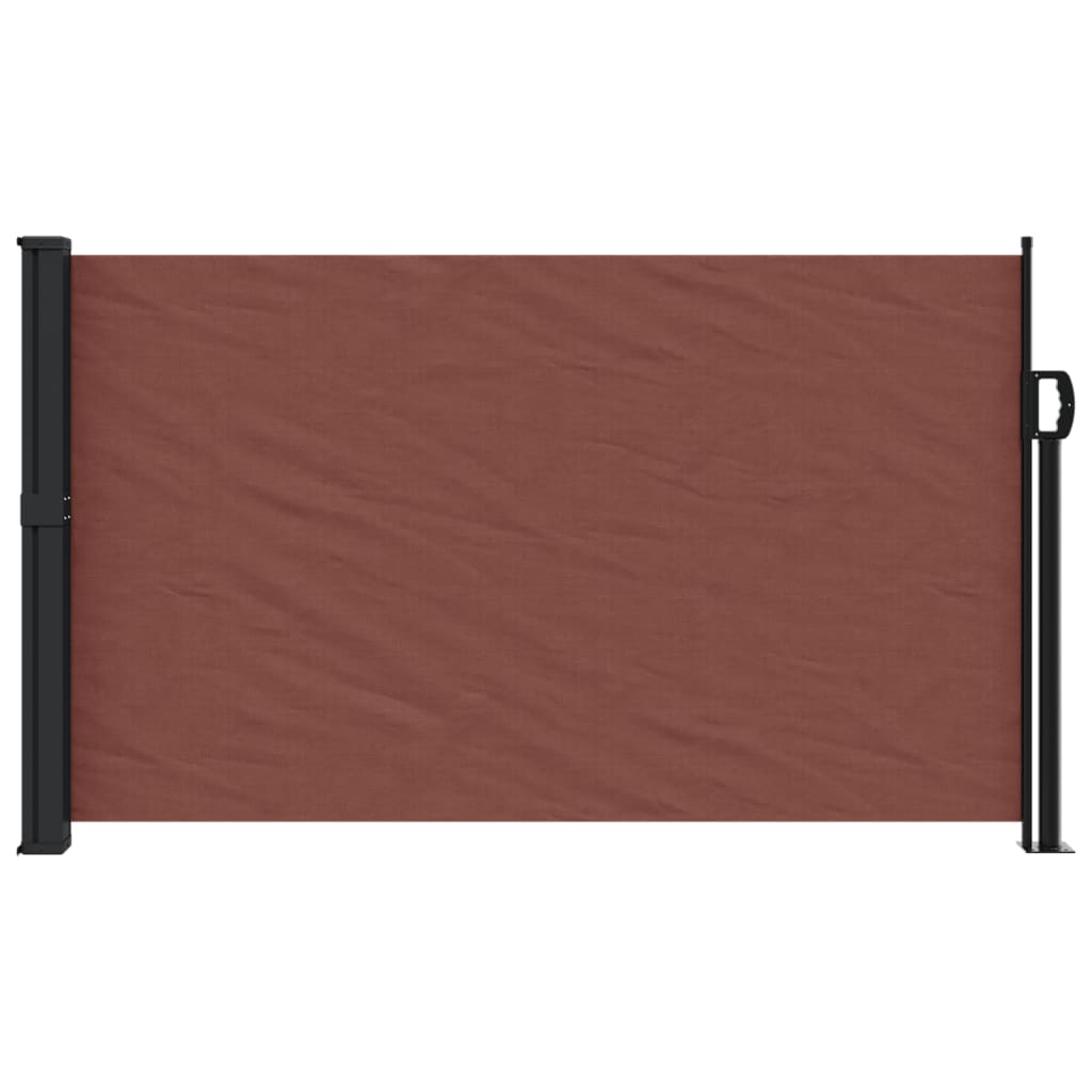 Windscherm uittrekbaar 117x300 cm bruin is nu te koop bij PeponiXL, paradijselijk wonen!