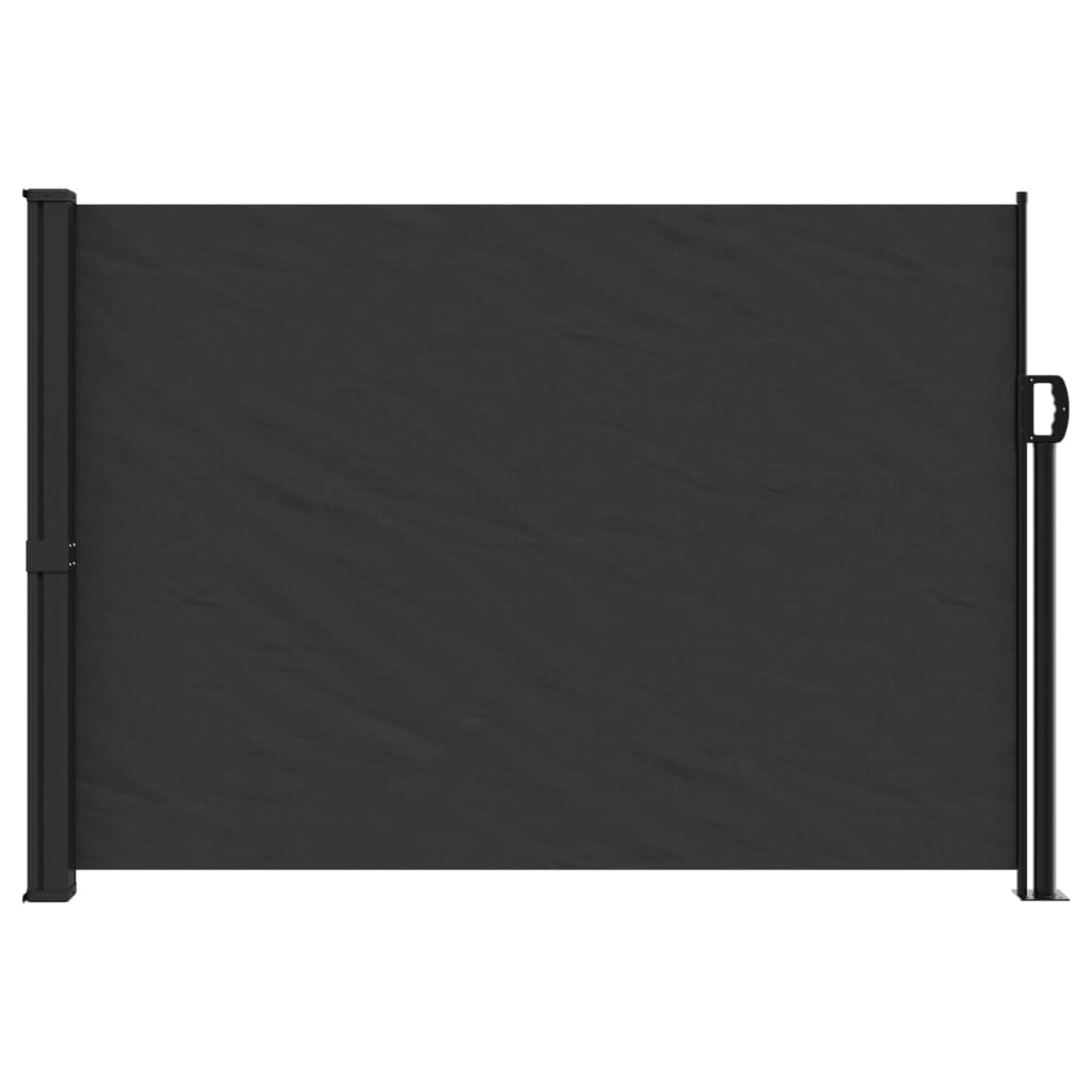 Windscherm uittrekbaar 140x300 cm zwart is nu te koop bij PeponiXL, paradijselijk wonen!