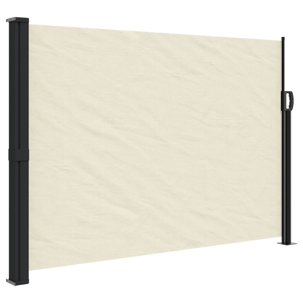 Windscherm uittrekbaar 140x300 cm crèmekleurig is nu te koop bij PeponiXL, paradijselijk wonen!