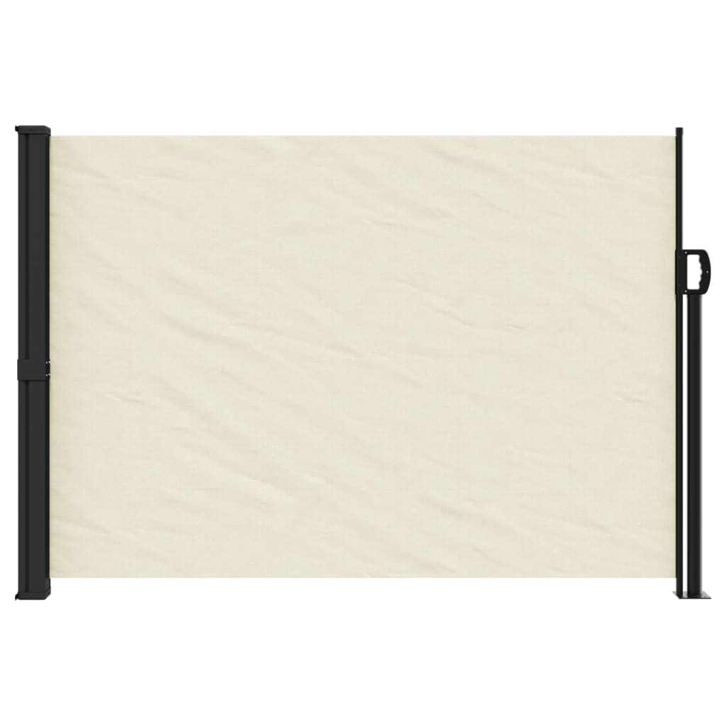 Windscherm uittrekbaar 140x300 cm crèmekleurig is nu te koop bij PeponiXL, paradijselijk wonen!