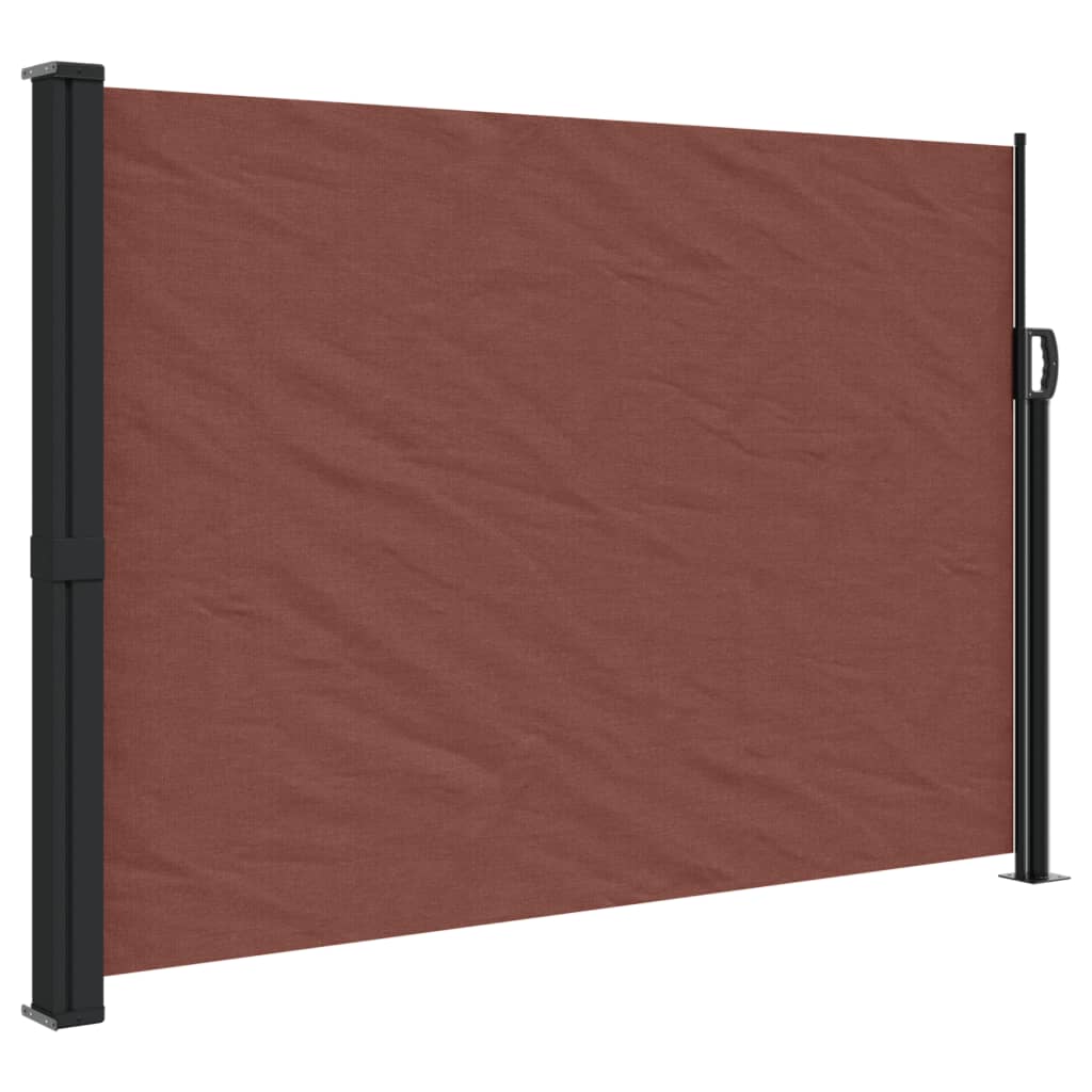 Windscherm uittrekbaar 140x300 cm bruin is nu te koop bij PeponiXL, paradijselijk wonen!