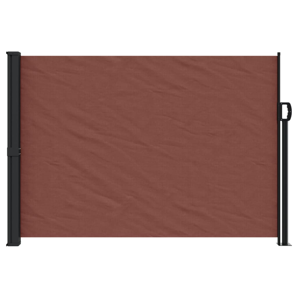 Windscherm uittrekbaar 140x300 cm bruin is nu te koop bij PeponiXL, paradijselijk wonen!