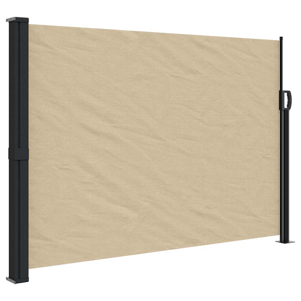 Windscherm uittrekbaar 140x300 cm beige is nu te koop bij PeponiXL, paradijselijk wonen!