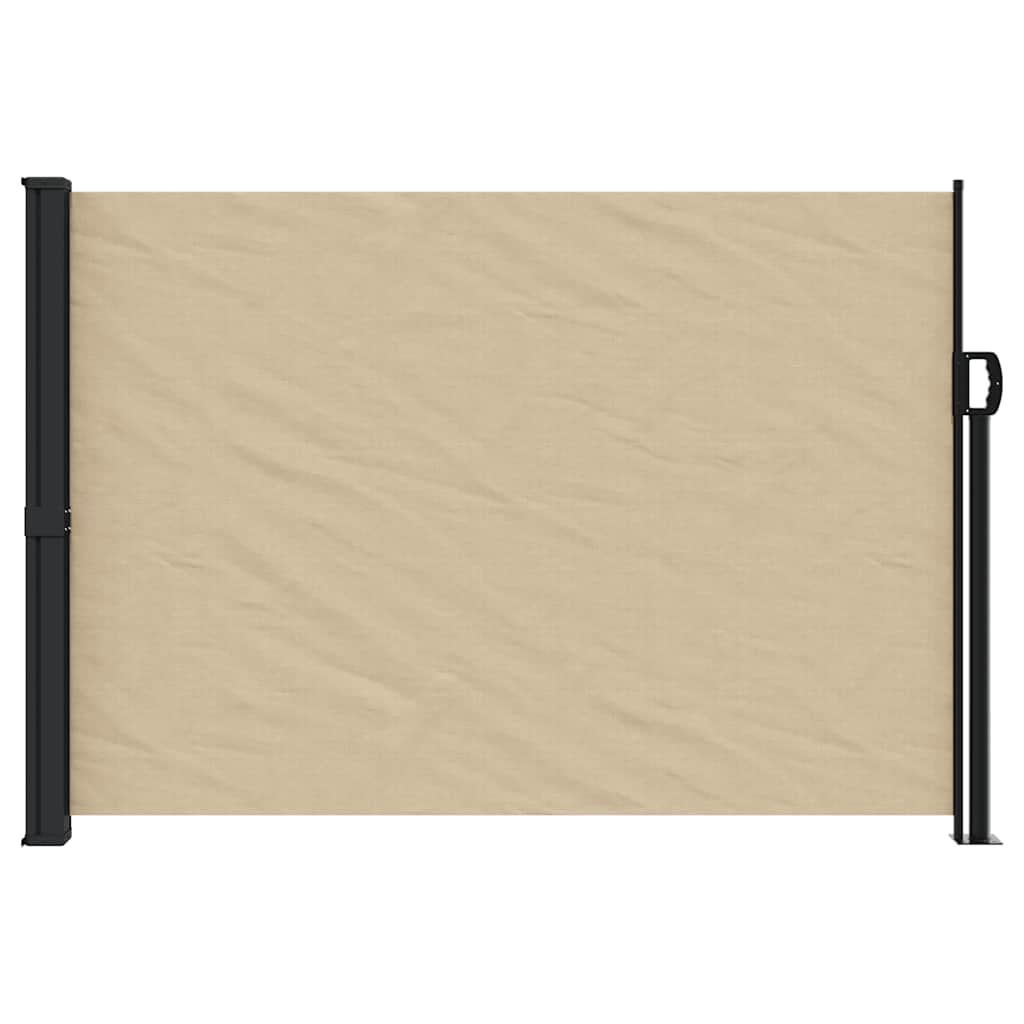 Windscherm uittrekbaar 140x300 cm beige is nu te koop bij PeponiXL, paradijselijk wonen!