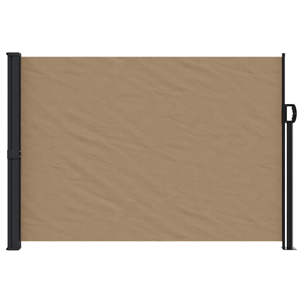 Windscherm uittrekbaar 140x300 cm taupe is nu te koop bij PeponiXL, paradijselijk wonen!