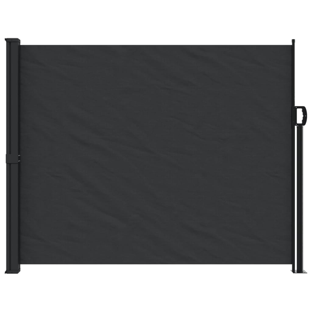 Windscherm uittrekbaar 160x300 cm zwart is nu te koop bij PeponiXL, paradijselijk wonen!
