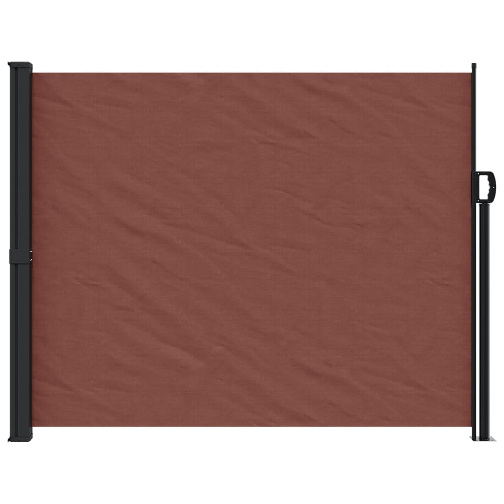 Windscherm uittrekbaar 160x300 cm bruin is nu te koop bij PeponiXL, paradijselijk wonen!