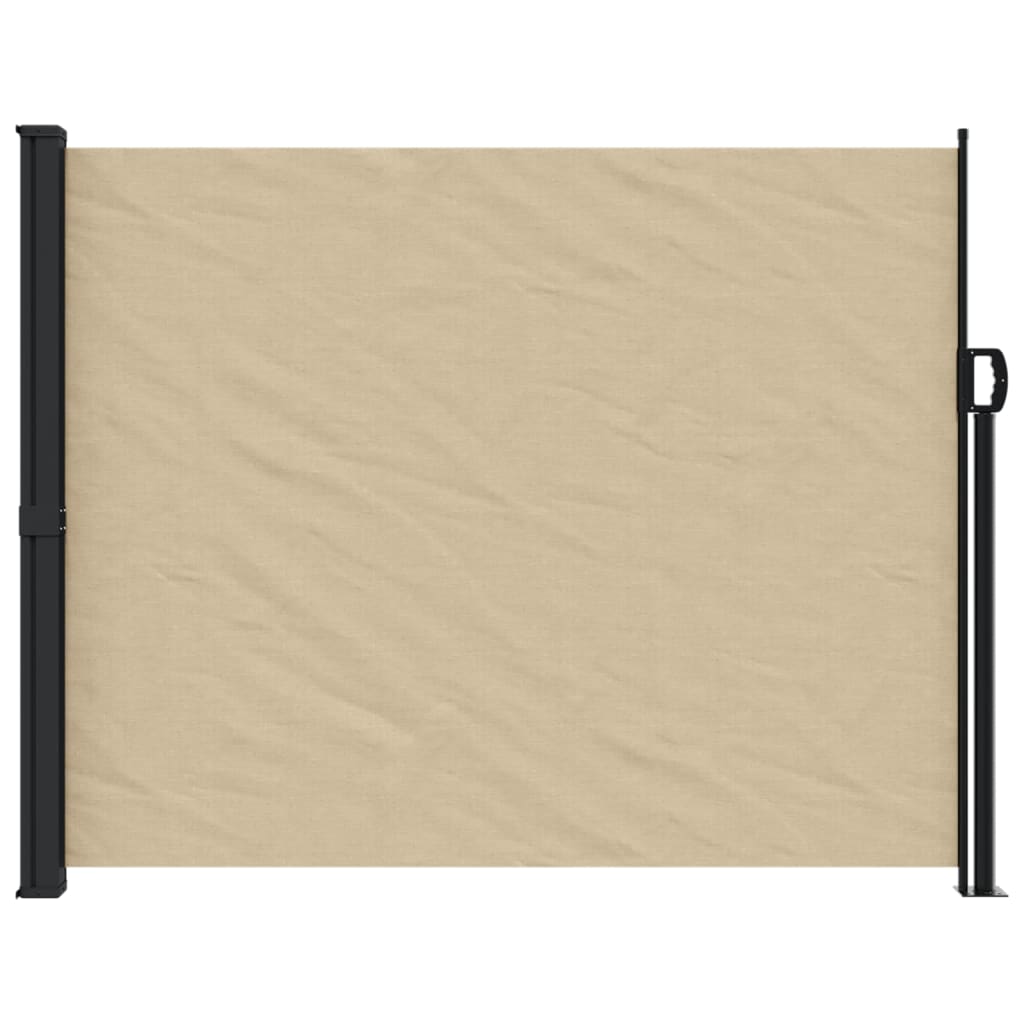 Windscherm uittrekbaar 160x300 cm beige is nu te koop bij PeponiXL, paradijselijk wonen!