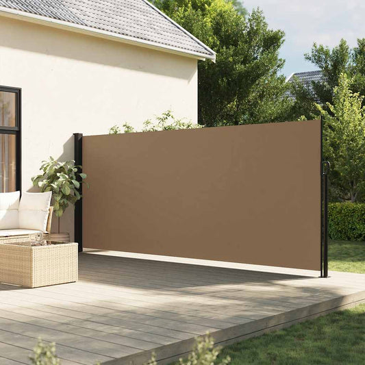 Windscherm uittrekbaar 160x300 cm taupe is nu te koop bij PeponiXL, paradijselijk wonen!