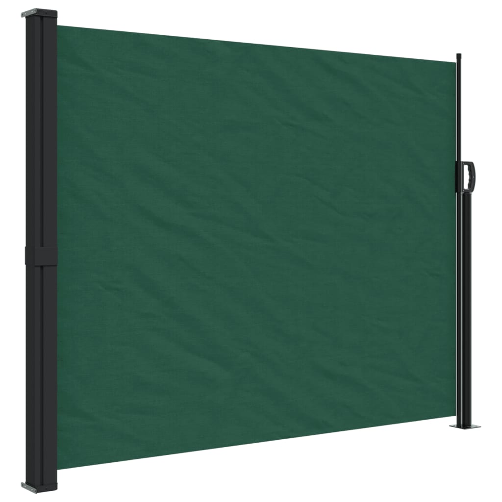 Windscherm uittrekbaar 160x300 cm donkergroen is nu te koop bij PeponiXL, paradijselijk wonen!