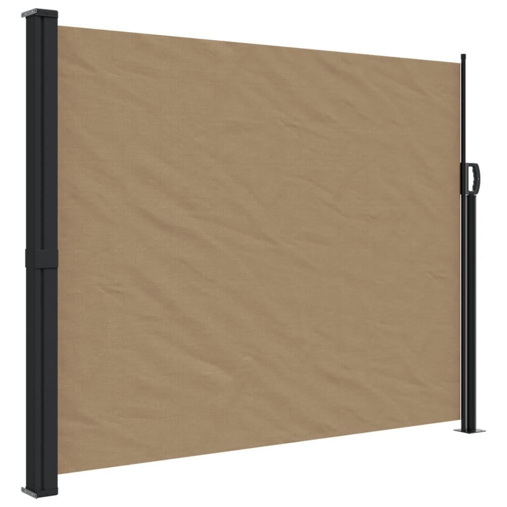 Windscherm intrekbaar 170x300 cm taupe is nu te koop bij PeponiXL, paradijselijk wonen!
