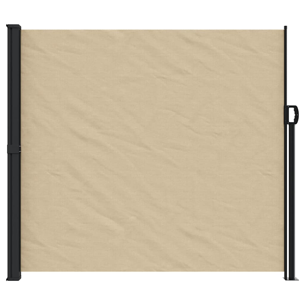 Windscherm uittrekbaar 180x300 cm beige is nu te koop bij PeponiXL, paradijselijk wonen!