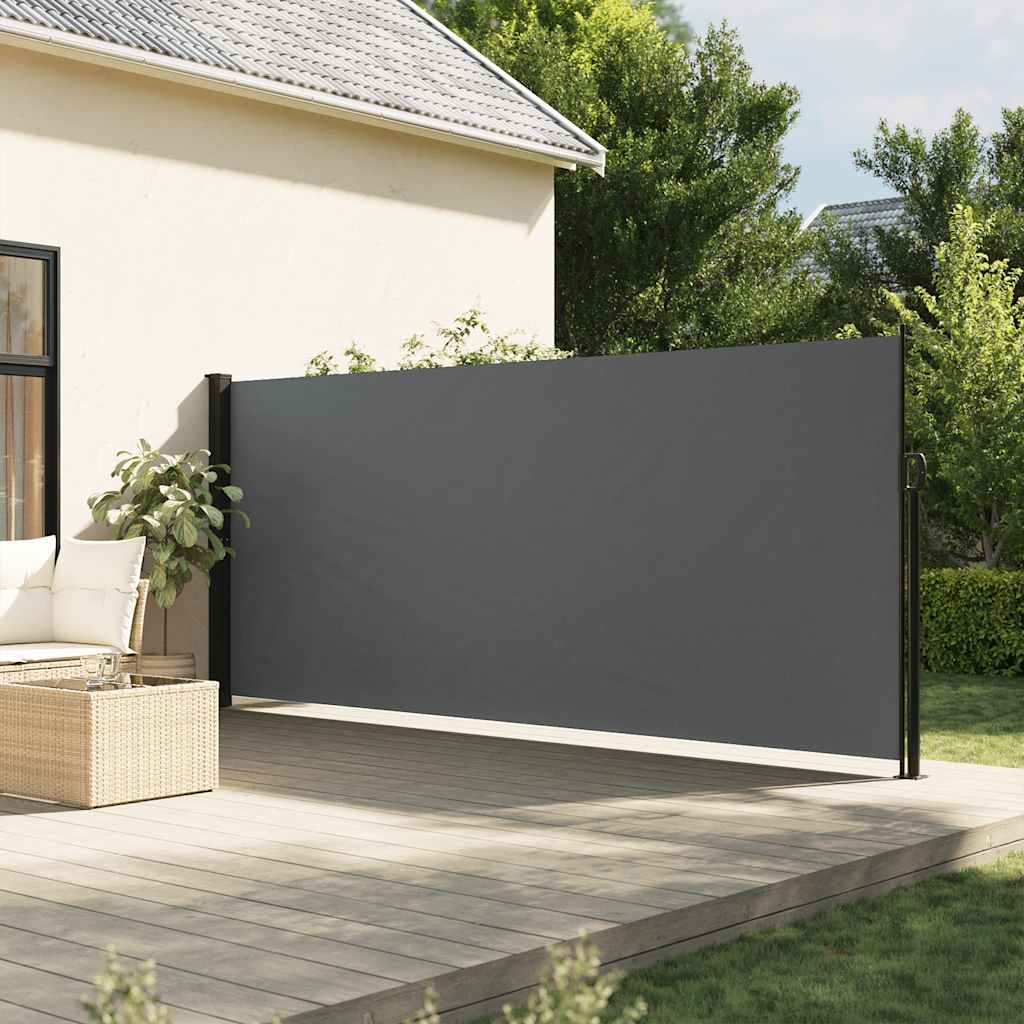 Uitschuifbaar zijluifel antraciet 180x300 cm is nu te koop bij PeponiXL, paradijselijk wonen!
