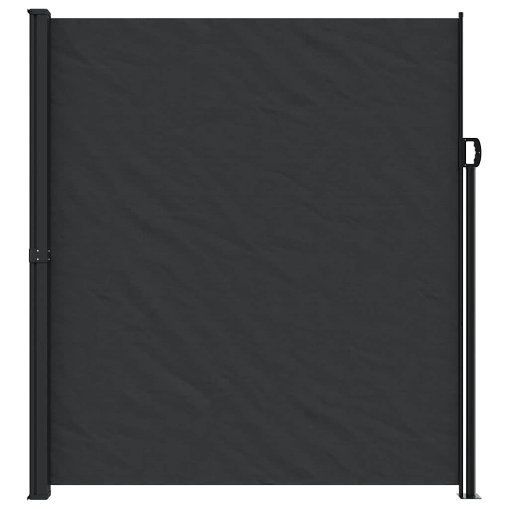 Windscherm uittrekbaar 220x300 cm zwart is nu te koop bij PeponiXL, paradijselijk wonen!