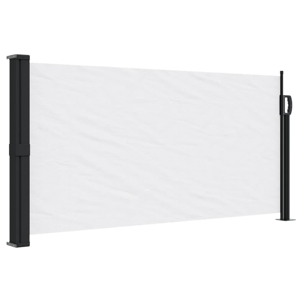 Windscherm uittrekbaar 100x500 cm wit is nu te koop bij PeponiXL, paradijselijk wonen!