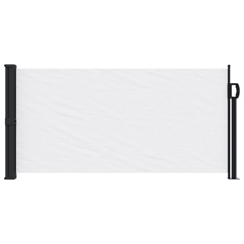 Windscherm uittrekbaar 100x500 cm wit is nu te koop bij PeponiXL, paradijselijk wonen!