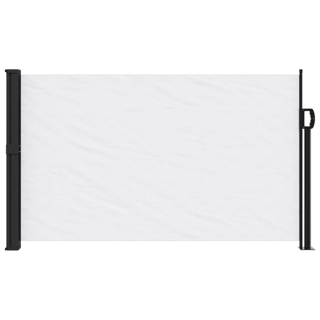 Windscherm uittrekbaar 120x500 cm wit is nu te koop bij PeponiXL, paradijselijk wonen!
