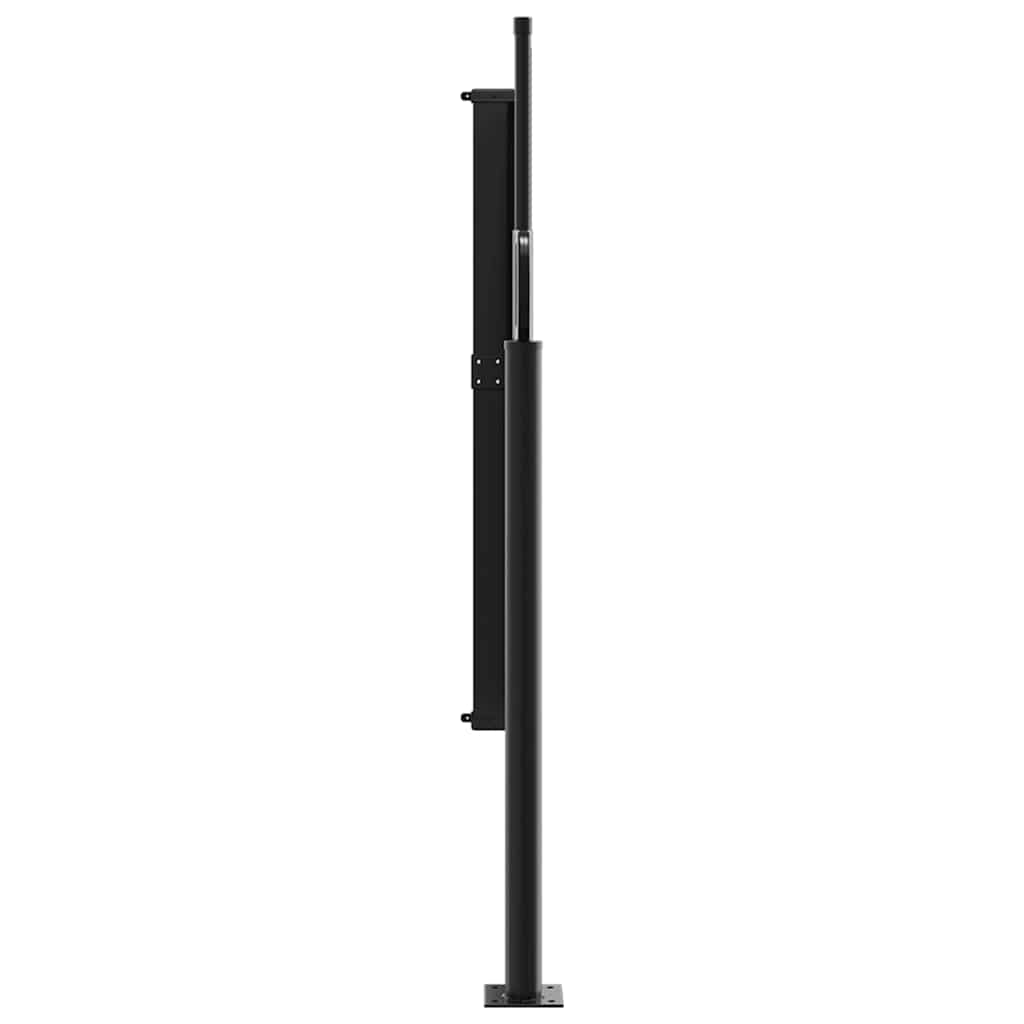 Windscherm uittrekbaar 140x500 cm zwart is nu te koop bij PeponiXL, paradijselijk wonen!