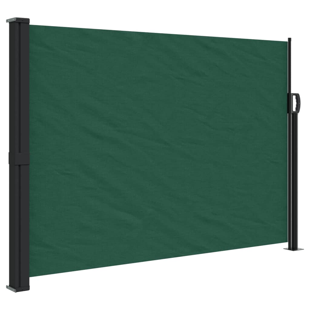 Windscherm uittrekbaar 140x500 cm donkergroen is nu te koop bij PeponiXL, paradijselijk wonen!