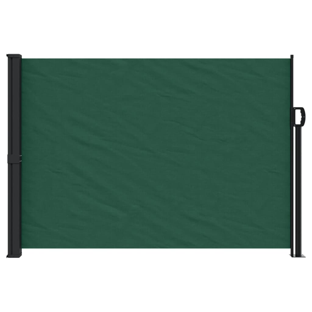 Windscherm uittrekbaar 140x500 cm donkergroen is nu te koop bij PeponiXL, paradijselijk wonen!