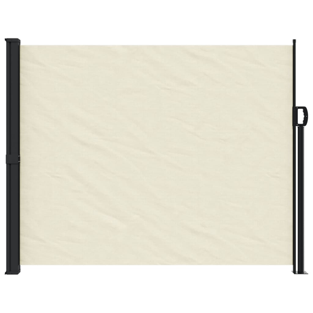 Windscherm uittrekbaar 160x500 cm crèmekleurig is nu te koop bij PeponiXL, paradijselijk wonen!