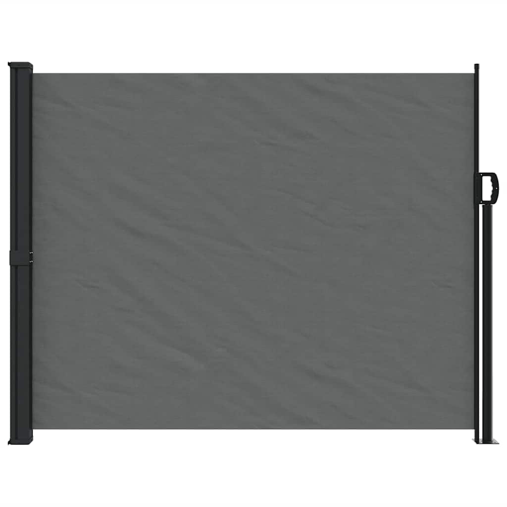 Windscherm uittrekbaar 160x500 cm antracietkleurig is nu te koop bij PeponiXL, paradijselijk wonen!