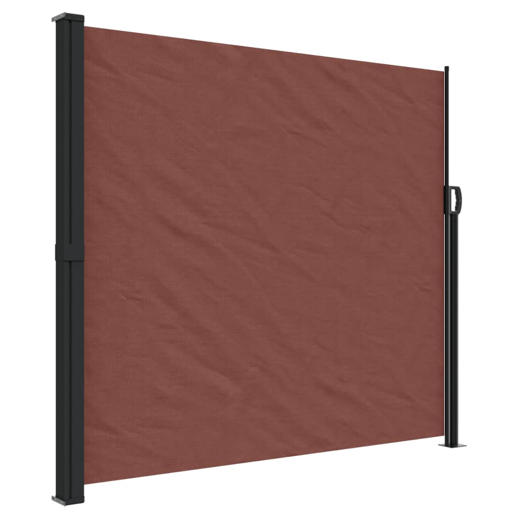 Windscherm uittrekbaar 180x500 cm bruin is nu te koop bij PeponiXL, paradijselijk wonen!