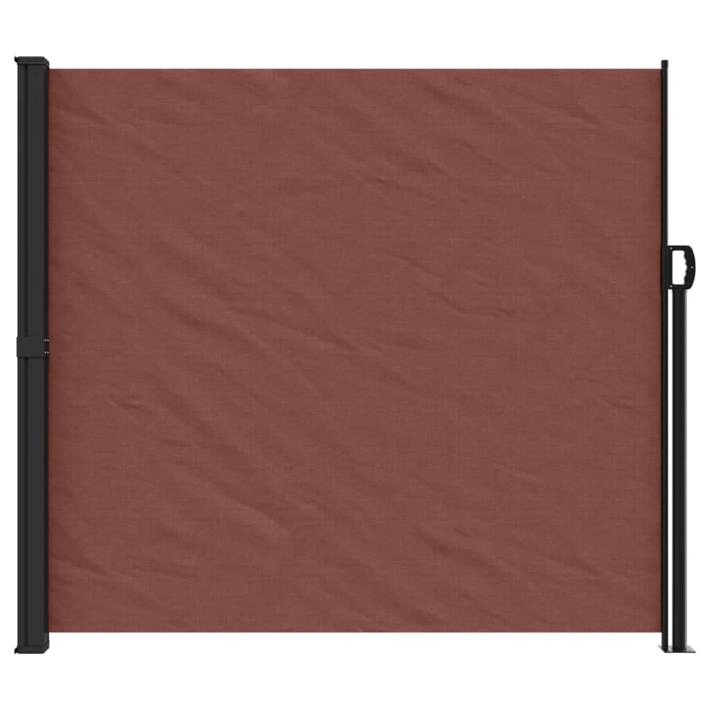 Windscherm uittrekbaar 180x500 cm bruin is nu te koop bij PeponiXL, paradijselijk wonen!