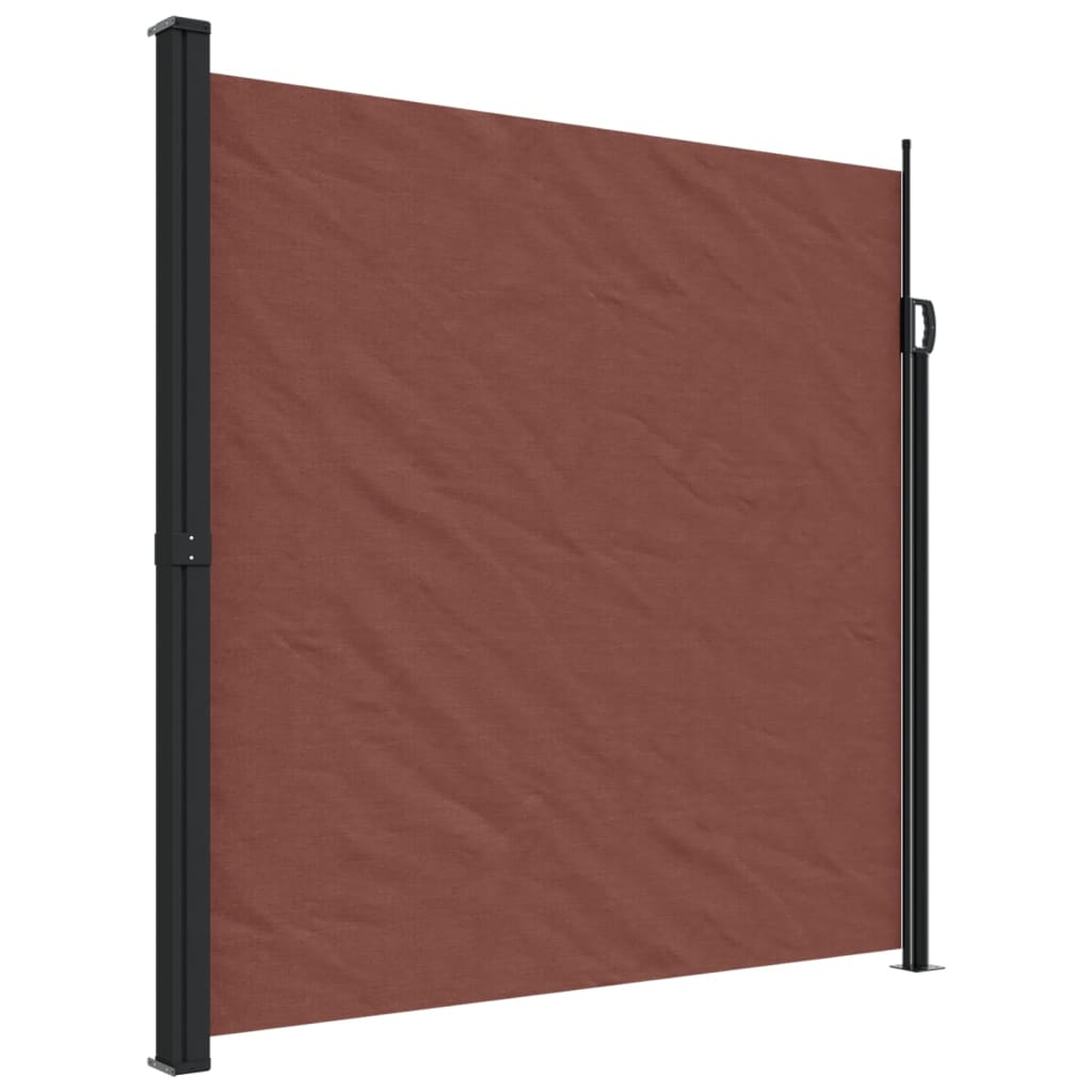 Windscherm uittrekbaar 200x500 cm bruin is nu te koop bij PeponiXL, paradijselijk wonen!